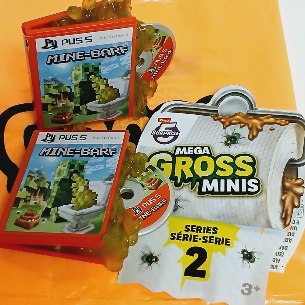 Zuru Mega Gross Minis Series 2 Mine Barf (2)
